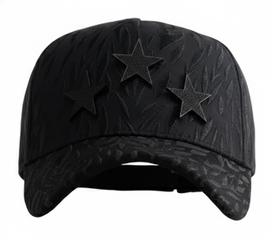 Barbas Hats X Natanael Cano Rockstar Total Black (Only Hat)