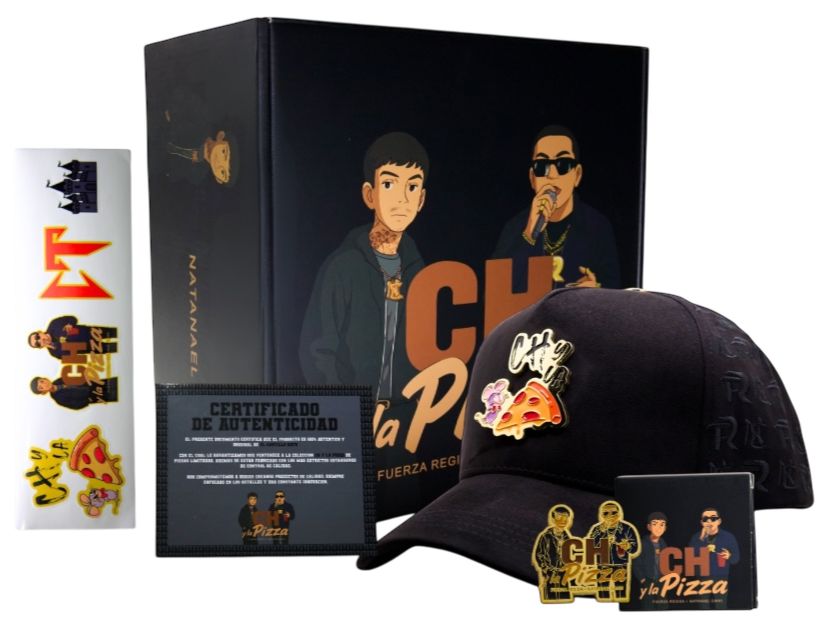CH Y LA PIZZA BLACK (FULL SET)