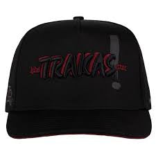 JC Hats X Luis R Conriquez TRAKAS BLACK RED (Only Hat) (Original)