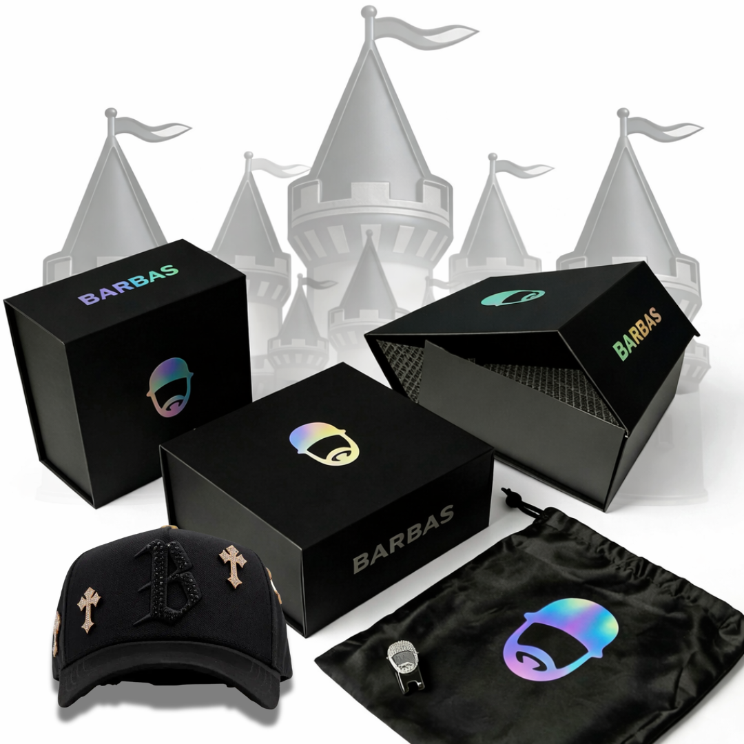 Barbas Hats B Cross (24K ROSE GOLD) (Full Set)