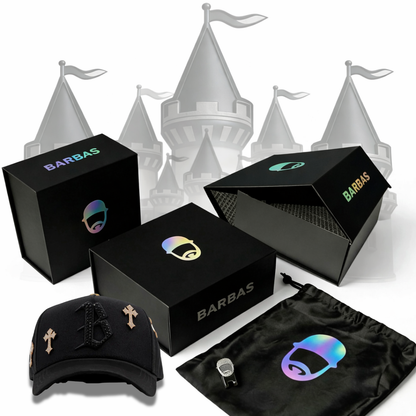 Barbas Hats B Cross (24K ROSE GOLD) (Full Set)