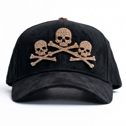 Barbas Hats Rose Gold Skulls (Full Set)