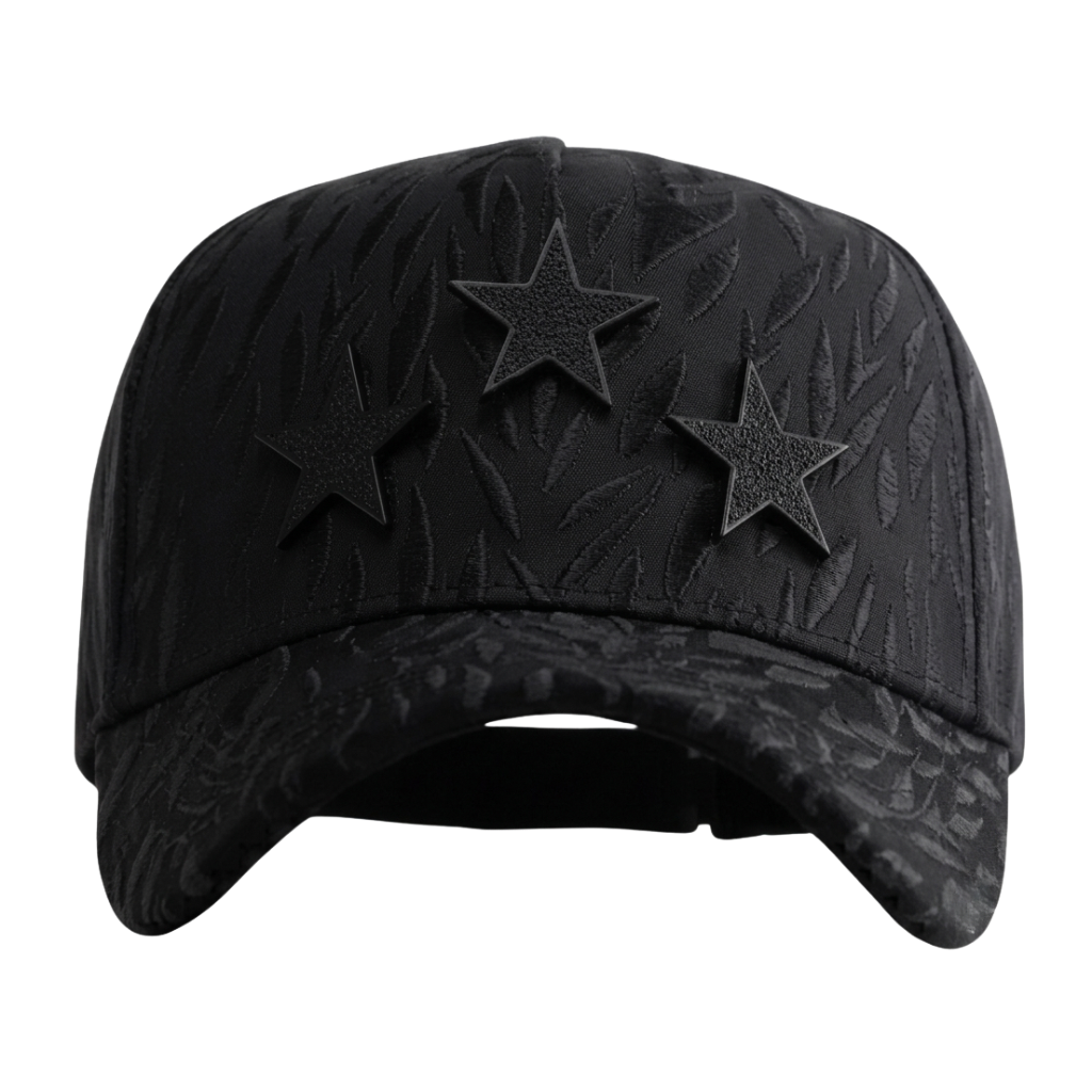 Barbas Hats X Natanael Cano Rockstar Total Black (Full Set)