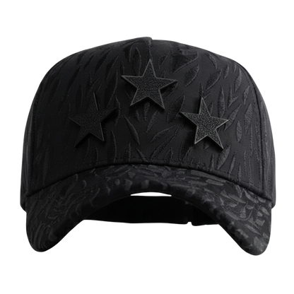 Barbas Hats X Natanael Cano Rockstar Total Black (Full Set)