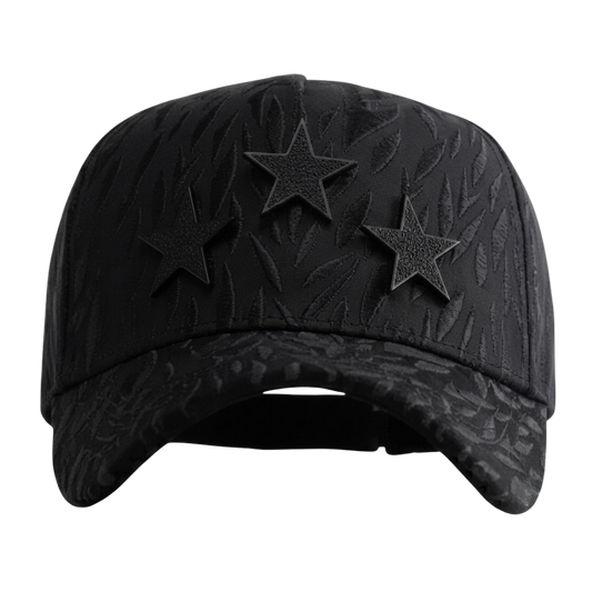 Barbas Hats X Natanael Cano Rockstar Total Black (Full Set)
