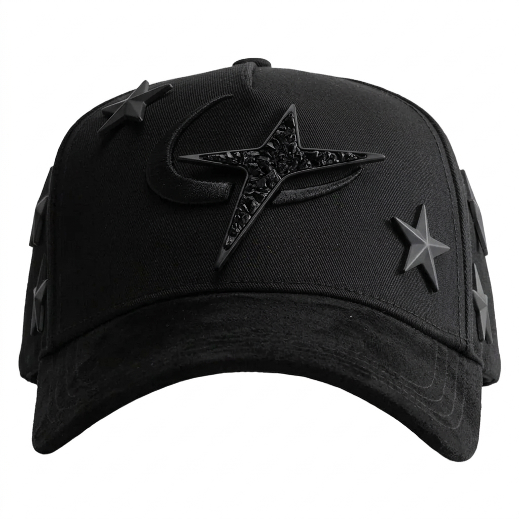 Barbas Hats X Natanael Cano CT Galaxy Total Black (Only Hat)