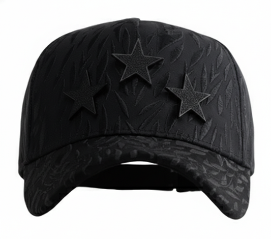 Barbas Hats X Natanael Cano Rockstar Total Black (Full Set)