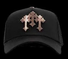 Barbas Hats Chrome I Rose Gold