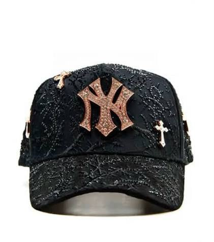 AB Hats NY Thorned 24K Black Gold (Only Hat)